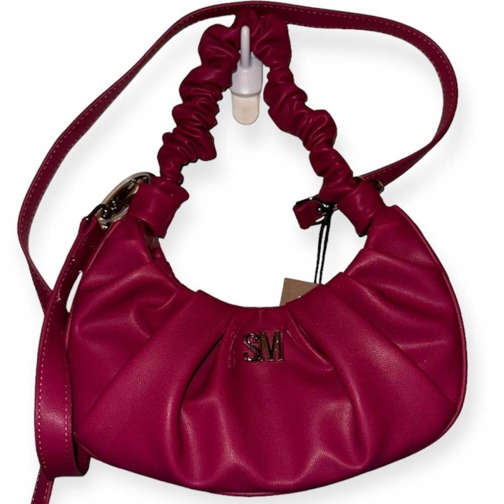 NWT Steve Madden 2 Strap Fushia Purse